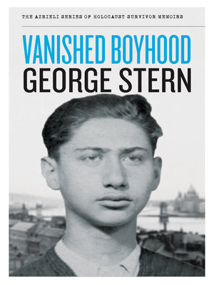cover image of Vanished Boyhood